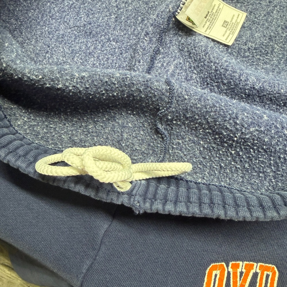 Syracuse Sweatpants Navy Blue XL Vintage 90s Fruit of the Loom Heavy Cotton Y2K - Picture 11 of 11